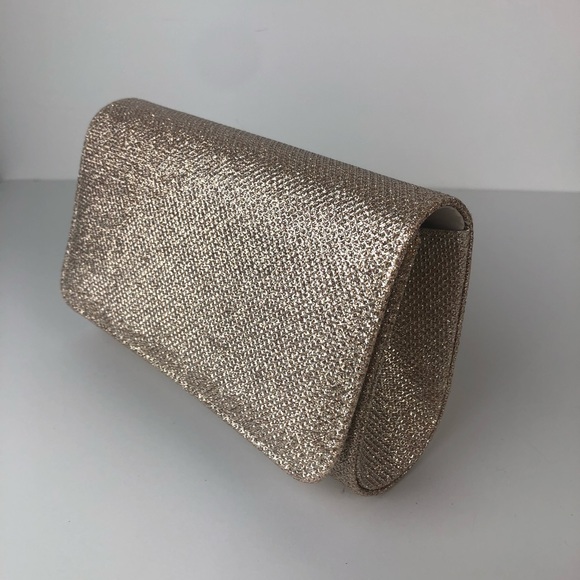 Lili Townsend champagne sparkly purse - Picture 2 of 9